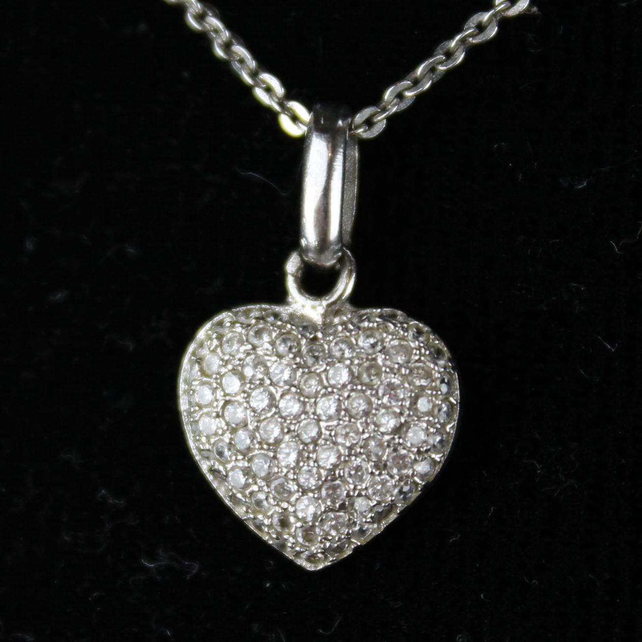 Voir photo 2 de Collier ♡ - Argent 925 Collier ♡ - Argent 925 Très bon état reconditionné photo 2