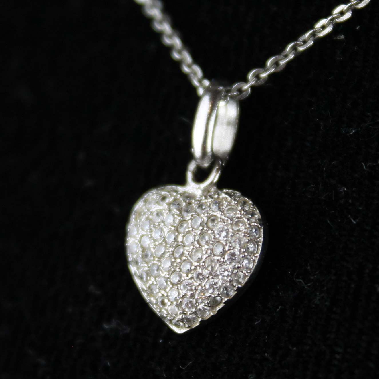 Voir photo 3 de Collier ♡ - Argent 925 Collier ♡ - Argent 925 Très bon état reconditionné photo 3