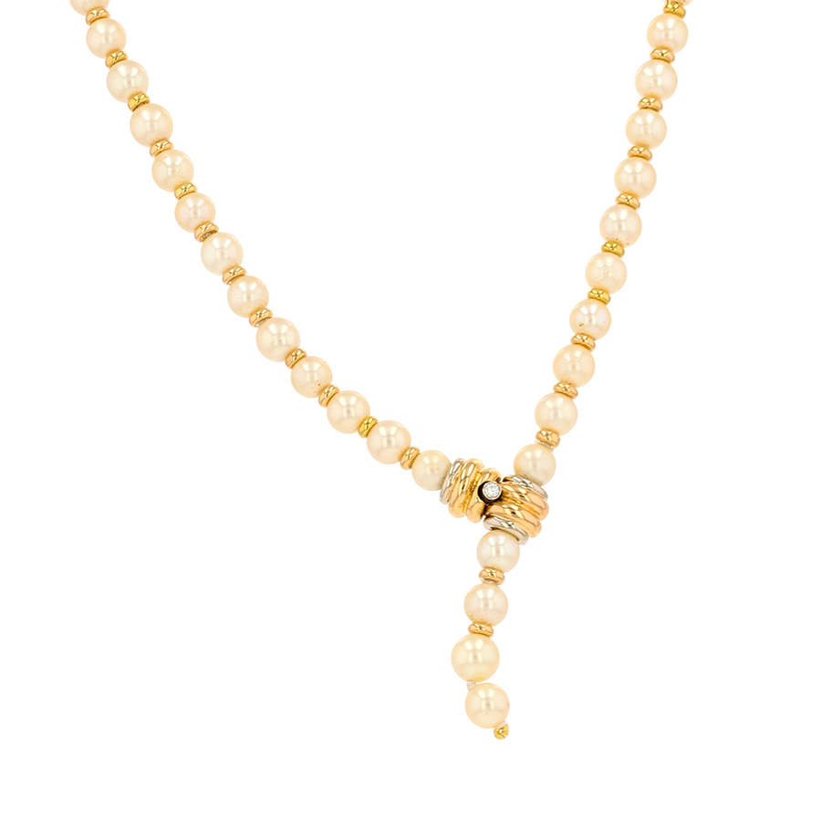 Collier de perles et Parfait état - 1700,00 € Collier de perles et Parfait état reconditionné disponible sur Gemme Les Bijoux