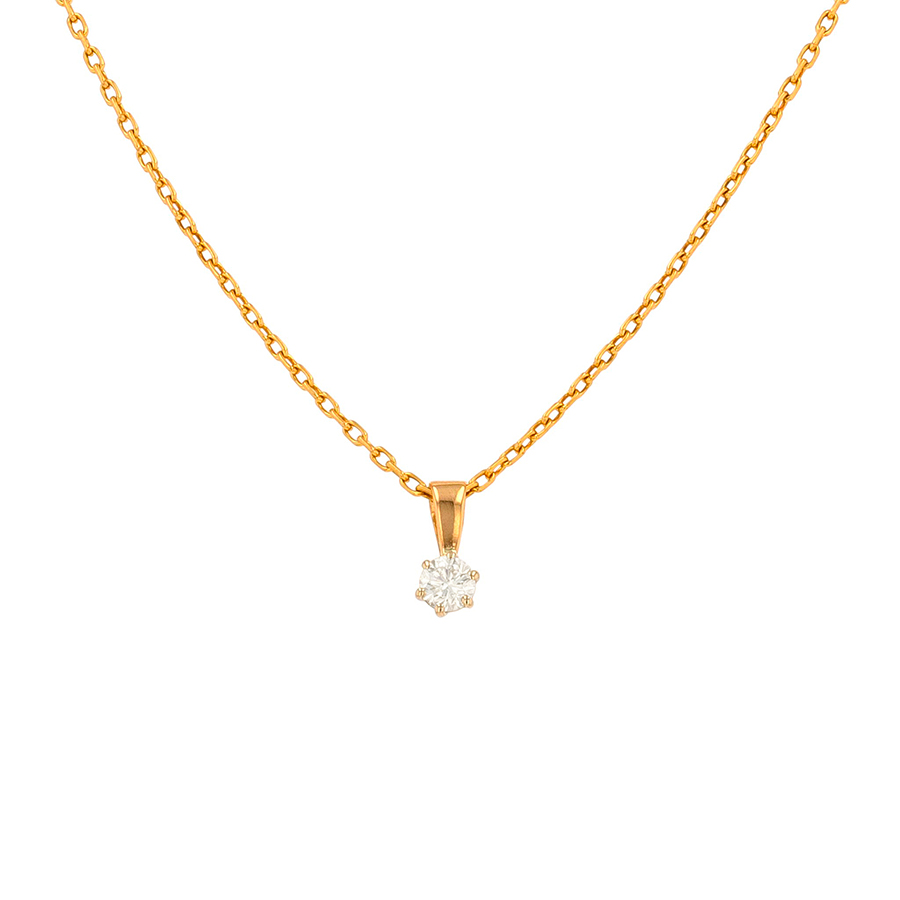 Collier diamant 0.23 Parfait état - 990,00 € Collier diamant 0.23 Parfait état reconditionné disponible sur Gemme Les Bijoux
