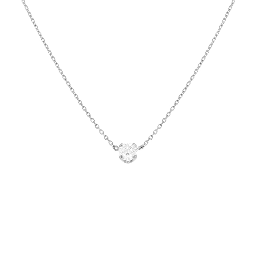 Collier diamant 0.43 Parfait état - 1400,00 € Collier diamant 0.43 Parfait état reconditionné disponible sur Gemme Les Bijoux
