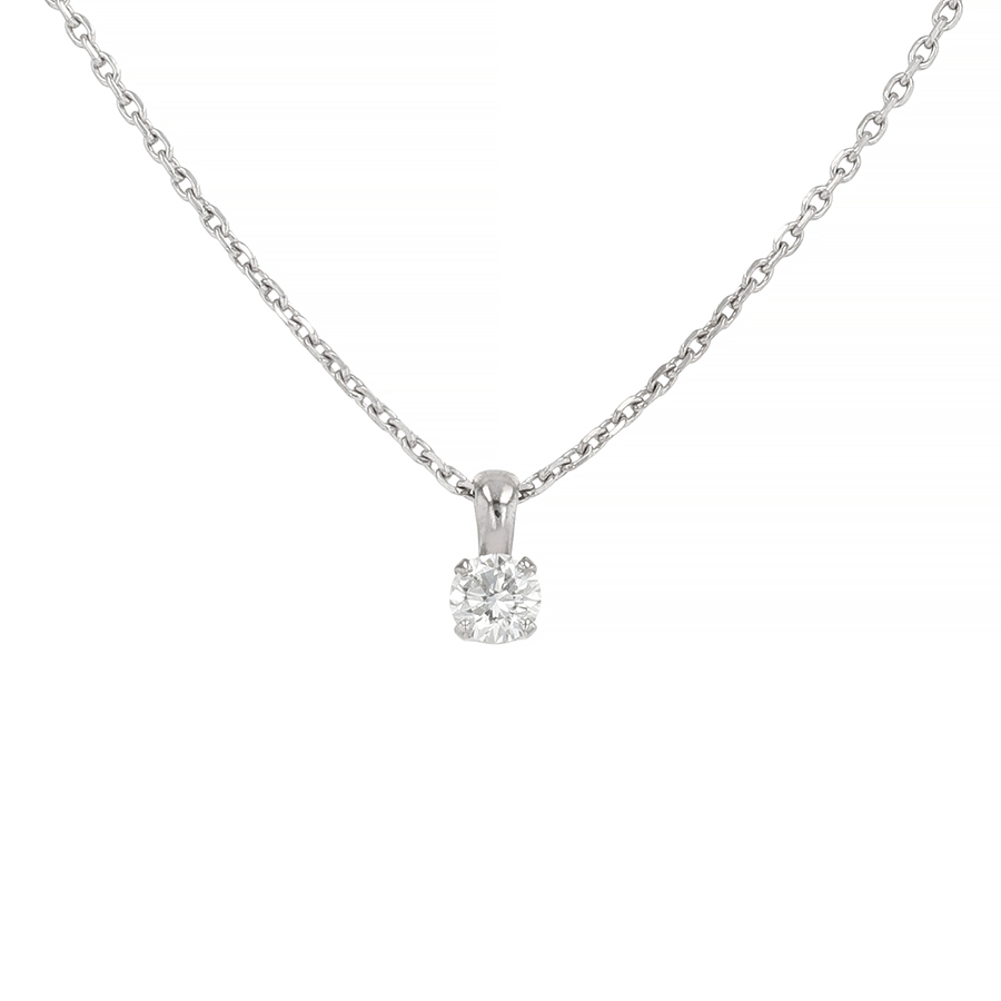 Collier diamant 0.51 Parfait état - 1995,00 € Collier diamant 0.51 Parfait état reconditionné disponible sur Gemme Les Bijoux