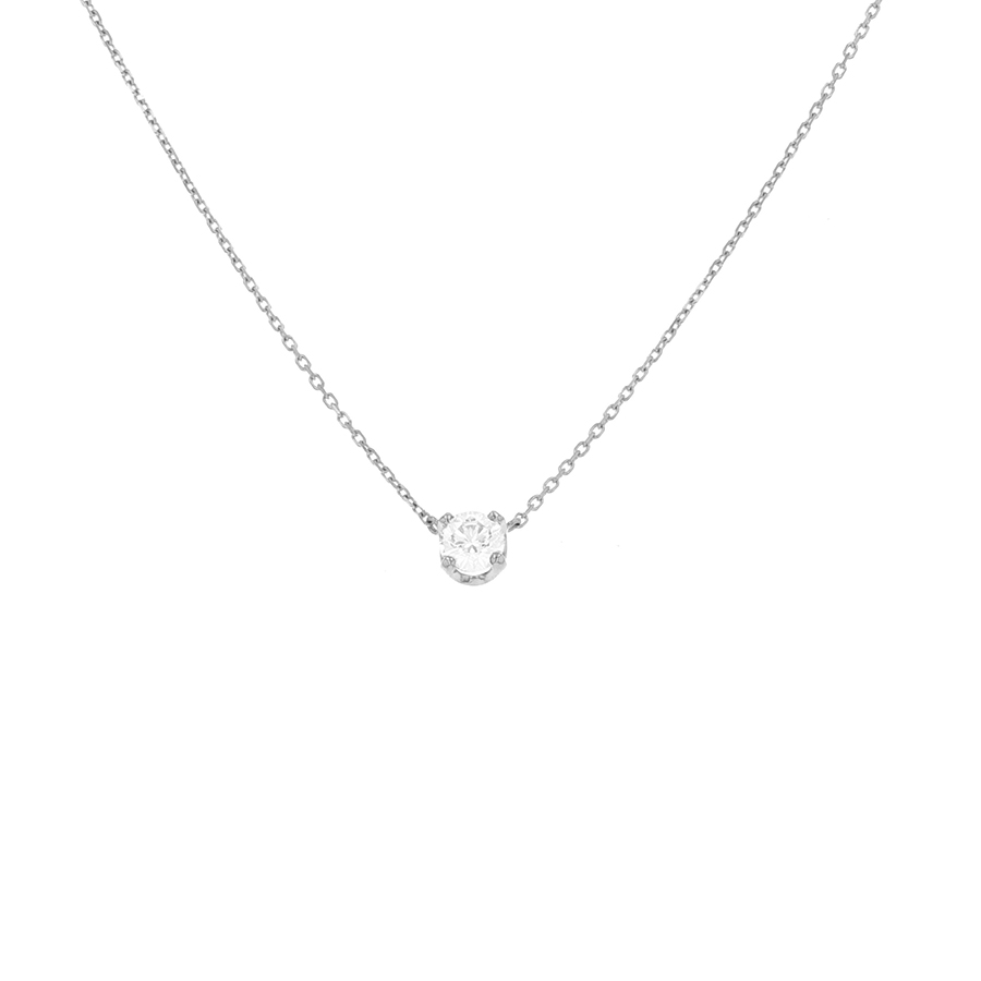 Collier diamant 0.51 Parfait état - 1600,00 € Collier diamant 0.51 Parfait état reconditionné disponible sur Gemme Les Bijoux