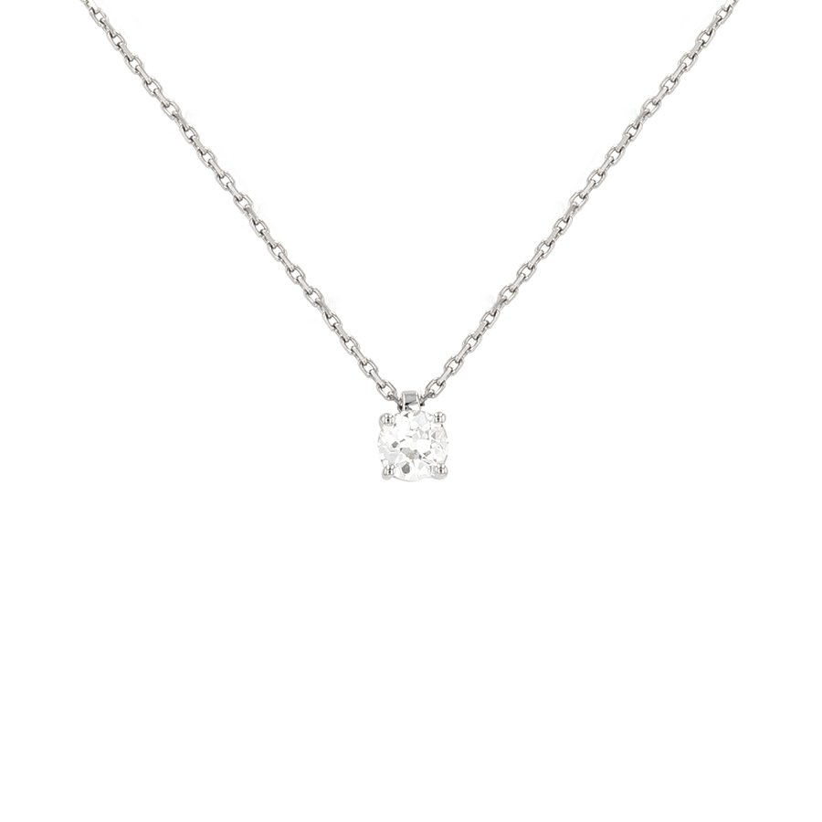Collier diamant 0.68 Parfait état - 1600,00 € Collier diamant 0.68 Parfait état reconditionné disponible sur Gemme Les Bijoux