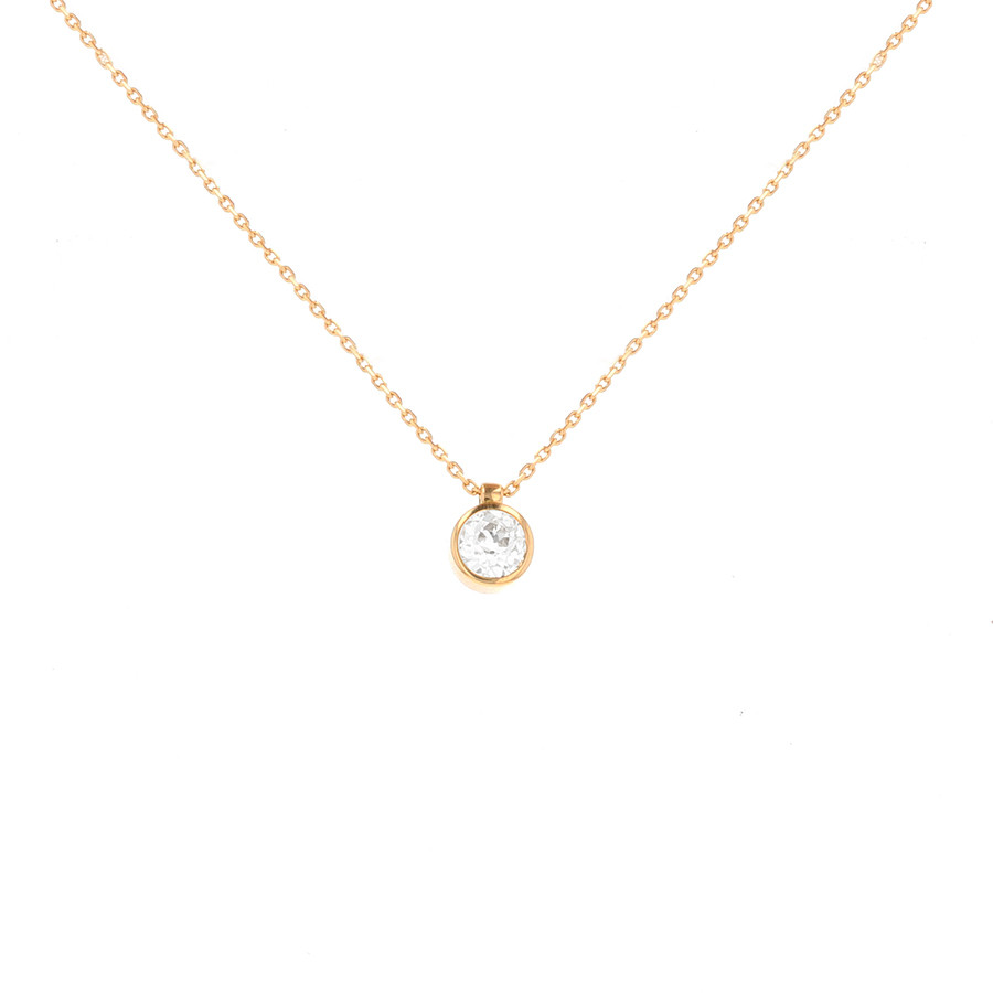 Collier diamant 0.88 Parfait état - 1950,00 € Collier diamant 0.88 Parfait état reconditionné disponible sur Gemme Les Bijoux