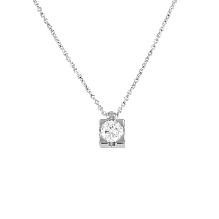 Collier diamant 1.17 Parfait état - 3350,00 € Collier diamant 1.17 Parfait état reconditionné disponible sur Gemme Les Bijoux