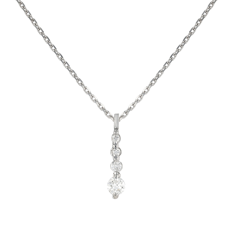 Collier diamants Parfait état - 830,00 € Collier diamants Parfait état reconditionné disponible sur Gemme Les Bijoux