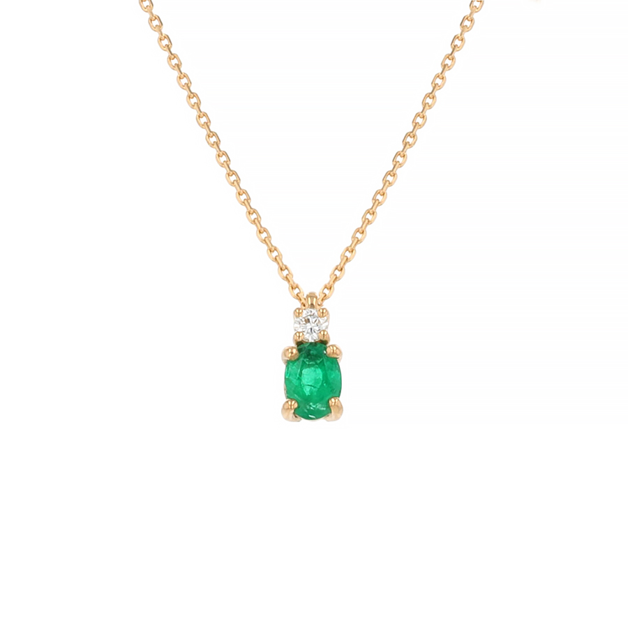 Collier émeraude Parfait état - 1600,00 € Collier émeraude Parfait état reconditionné disponible sur Gemme Les Bijoux