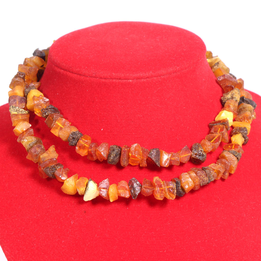 Voir photo 3 de Collier et bracelet ambre ancien Collier et bracelet ambre ancien Bon état reconditionné photo 3