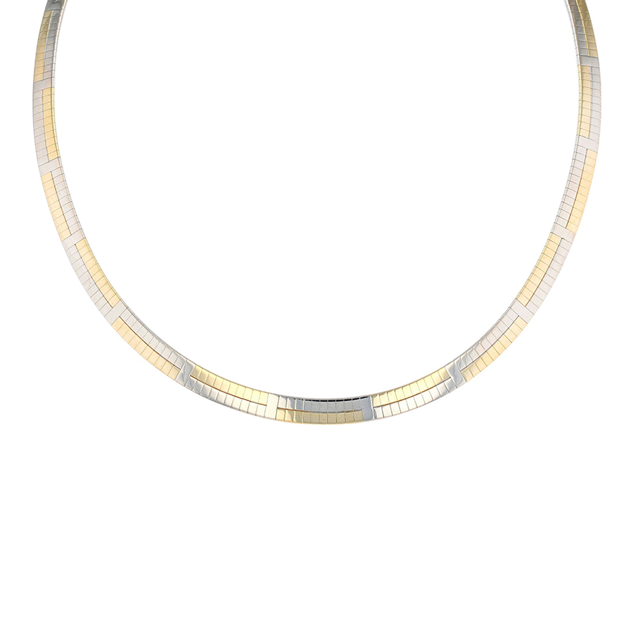 Collier maille oméga Parfait état - 5500,00 € Collier maille oméga Parfait état reconditionné disponible sur Gemme Les Bijoux