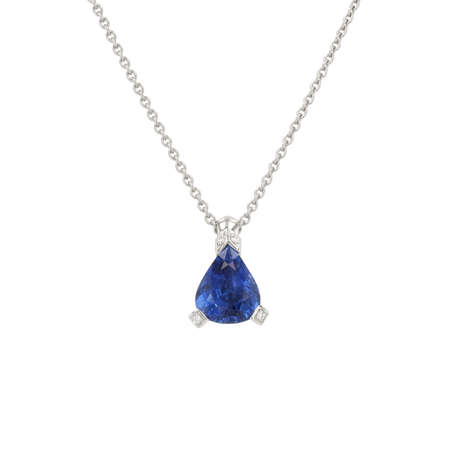 Acheter Collier saphir 6.36 Parfait état - 7500,00 € Collier saphir 6.36 Parfait état reconditionné disponible sur Gemme Les Bijoux