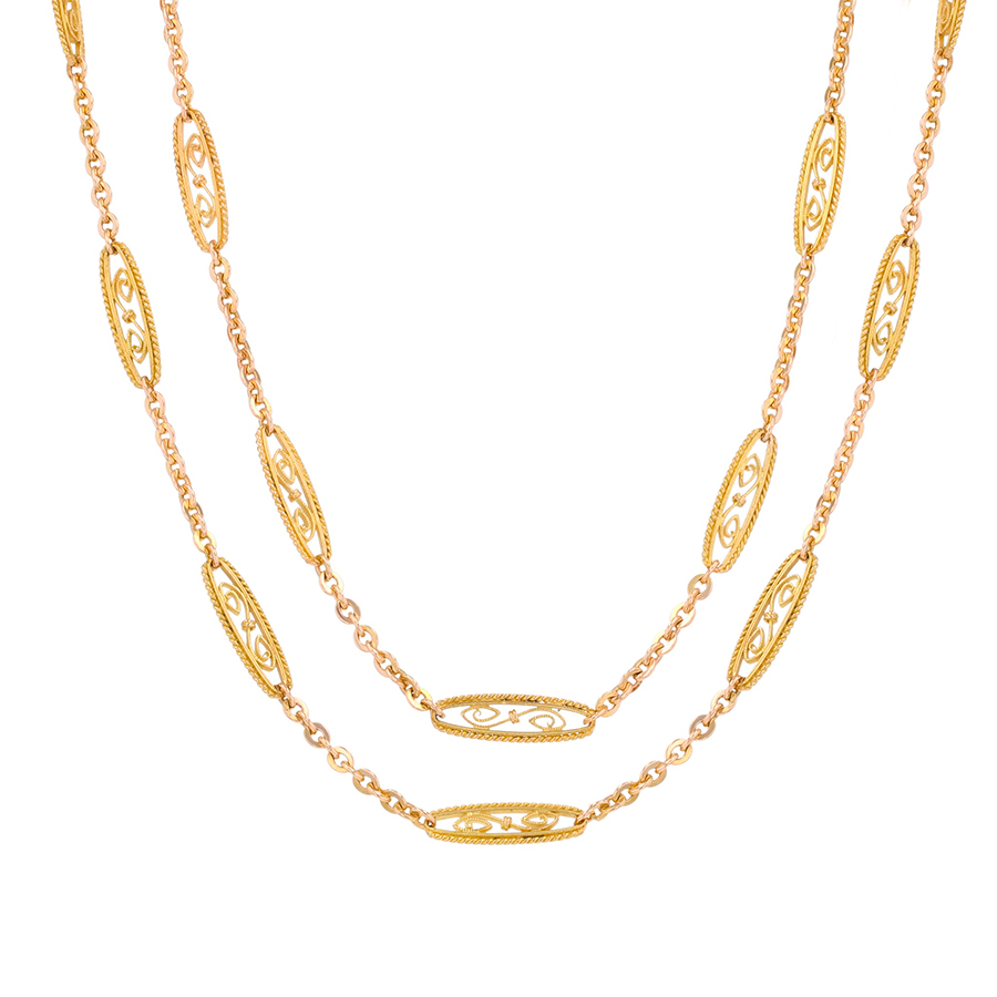 Collier sautoir Parfait état - 7600,00 € Collier sautoir Parfait état reconditionné disponible sur Gemme Les Bijoux