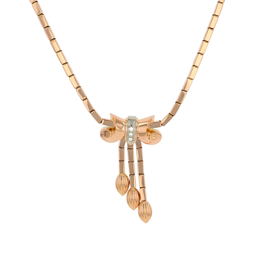 Collier vintage Parfait état - 4950,00 € Collier vintage Parfait état reconditionné disponible sur Gemme Les Bijoux