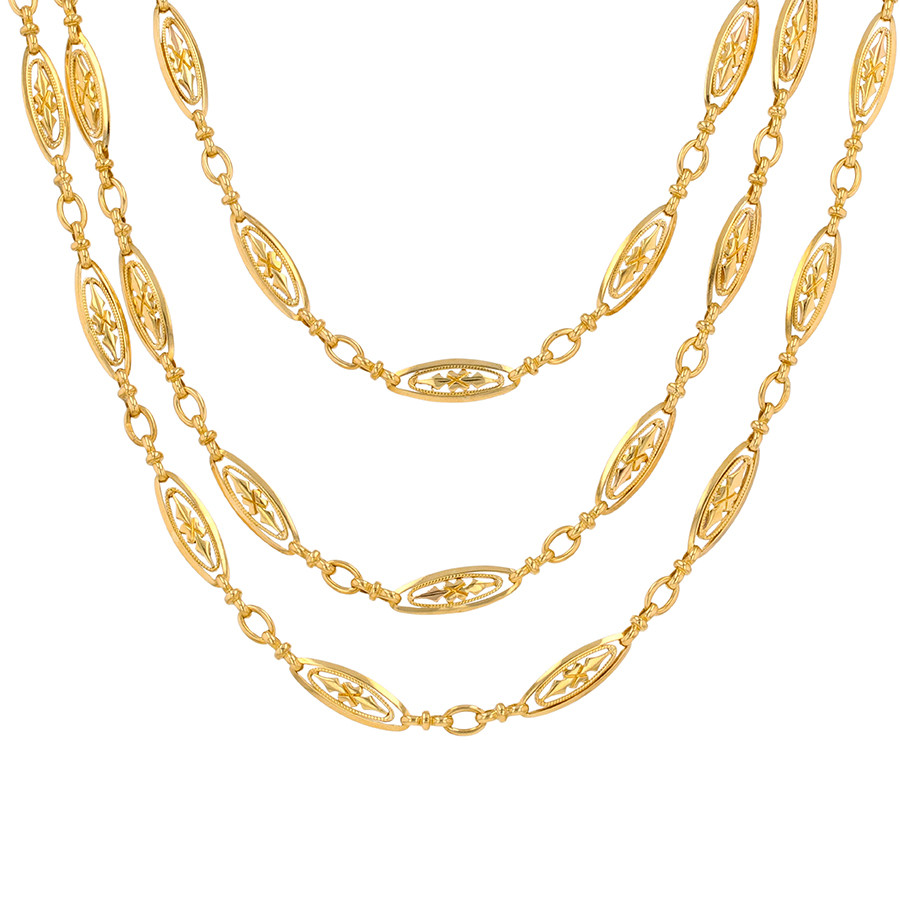 Acheter Collier vintage Parfait état - 10800 Collier vintage Parfait état reconditionné disponible sur Gemme Les Bijoux