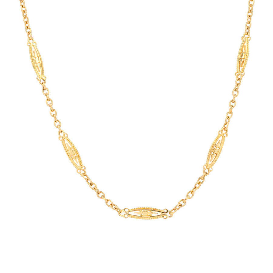 Collier vintage Parfait état - 3400,00 € Collier vintage Parfait état reconditionné disponible sur Gemme Les Bijoux