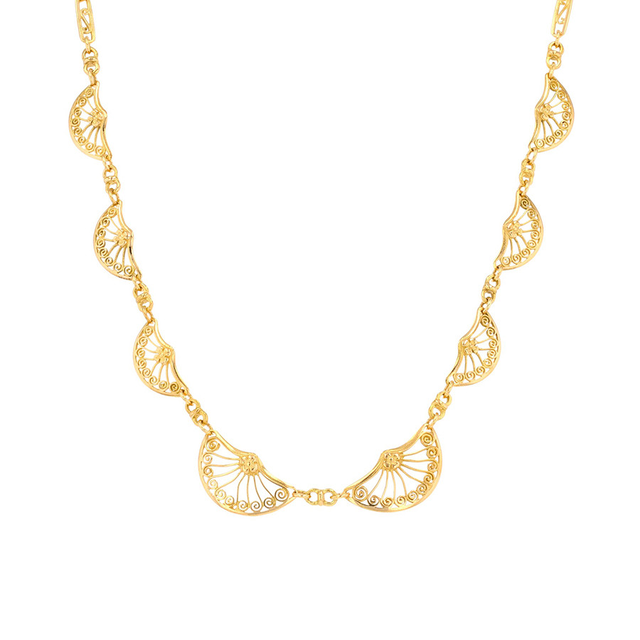 Collier vintage Parfait état - 2900,00 € Collier vintage Parfait état reconditionné disponible sur Gemme Les Bijoux
