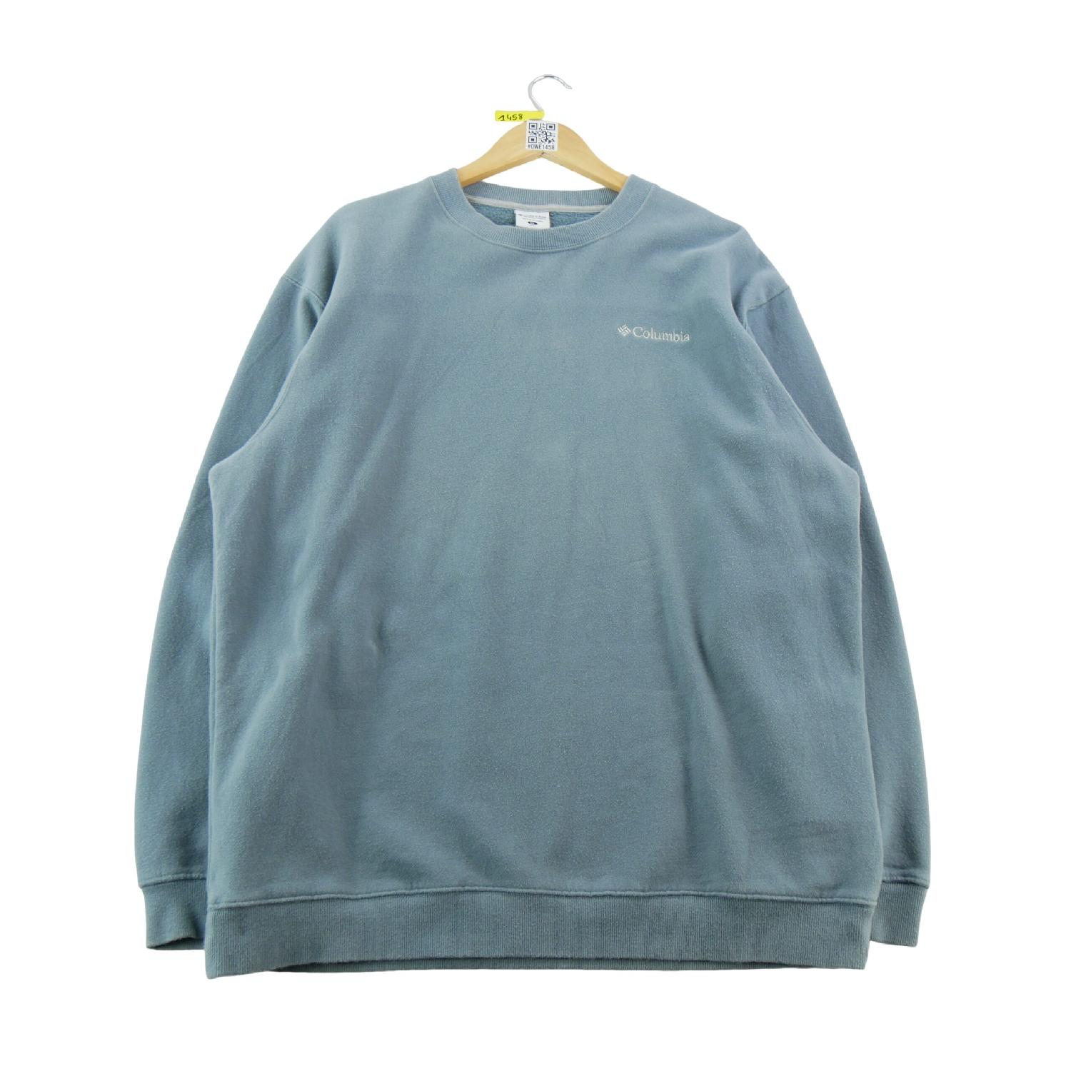 Columbia Sweat Logo brodé Col rond Molleton coton mélangé Style outdoor Homme Taille XL Très bon état Columbia reconditionné disponible sur Sporteed