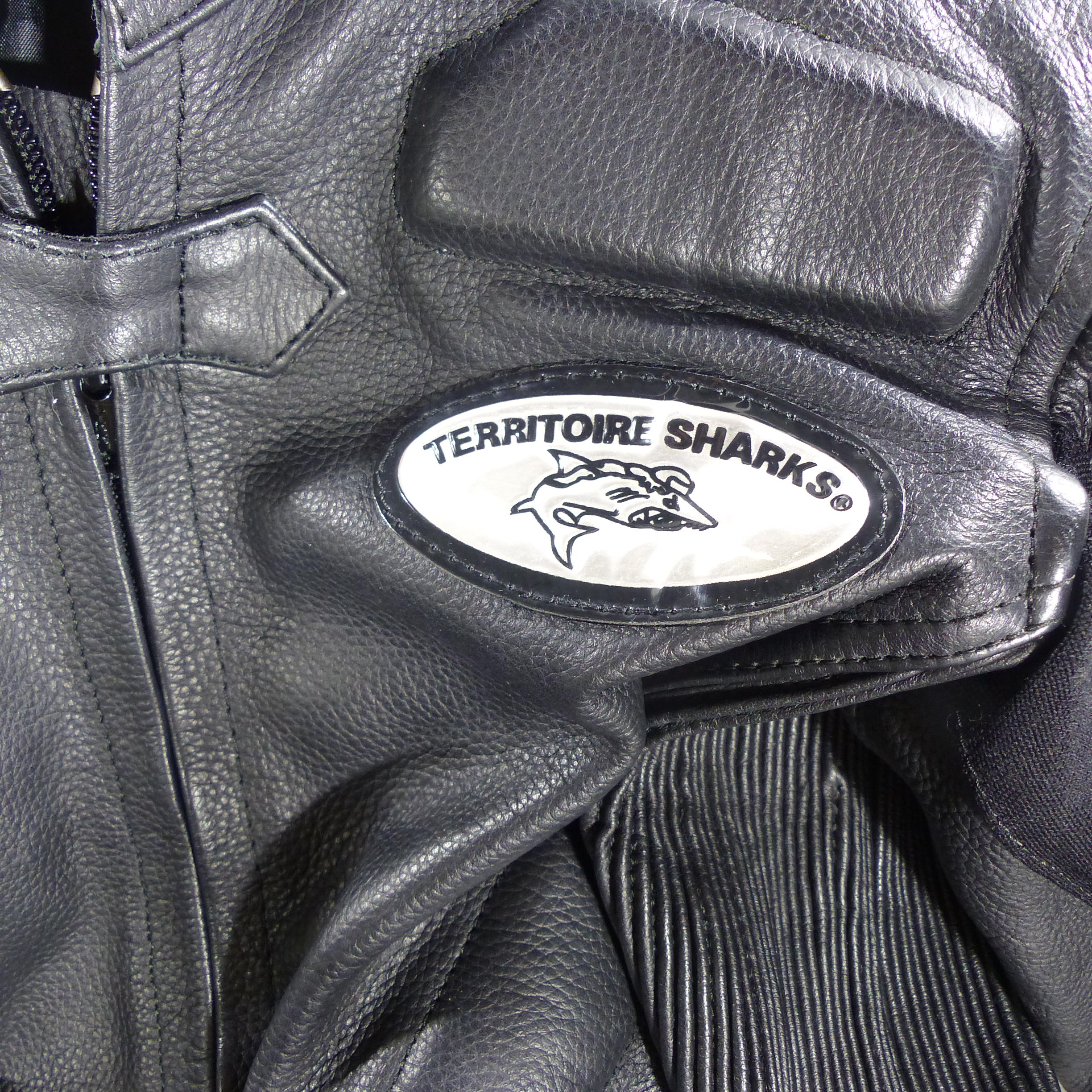 Voir photo 3 de Combinaison de moto de piste en cuir / Femme T.42 - Territoire Sharks Combinaison de moto de piste en cuir / Femme T.42 - Territoire Sharks Très bon état reconditionné photo 3