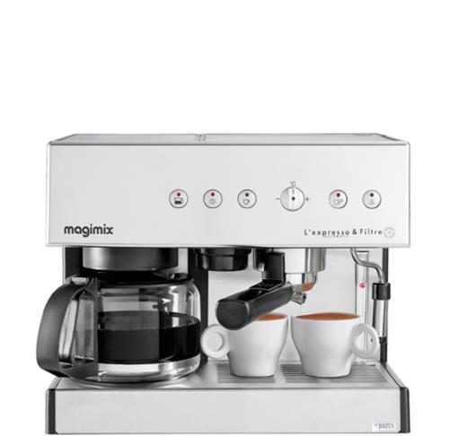 Combiné Expresso et Cafetière Filtre Magimix 11423 2010 W Argent État correct N/A reconditionné disponible sur Fnac