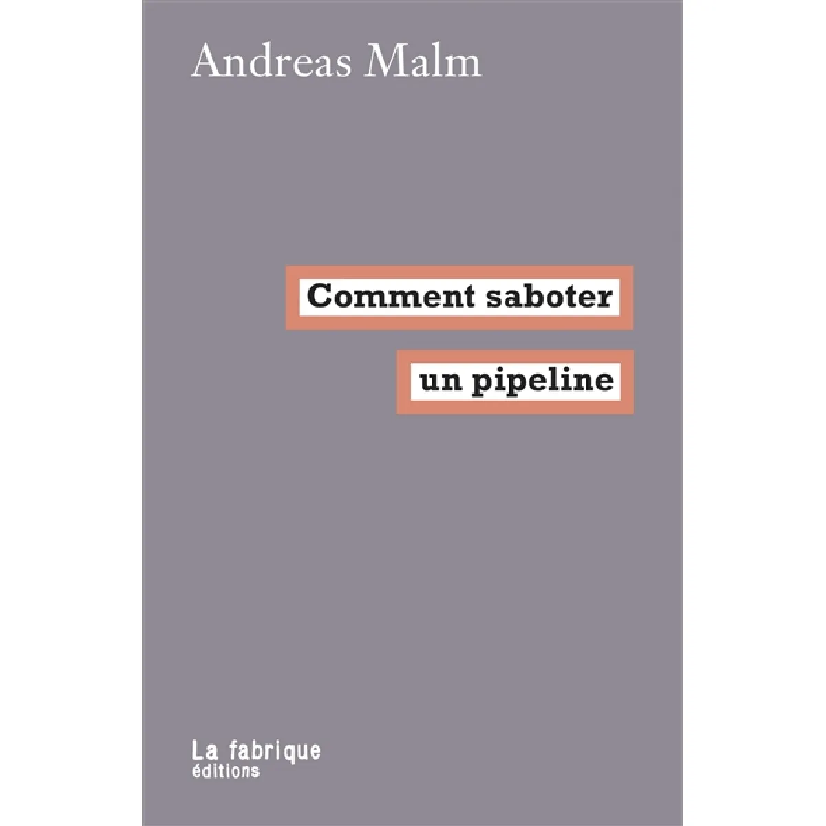 Acheter Comment saboter un pipeline État correct - 11,21 € Comment saboter un pipeline État correct N/A (Il ne s'agit pas d'une marque reconditionné disponible sur Rue du Commerce Seconde Vie