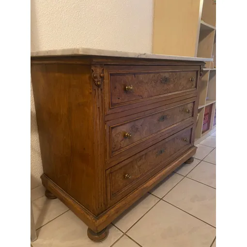 Commode À Ronce De Noyer Bon état reconditionné disponible sur Rakuten