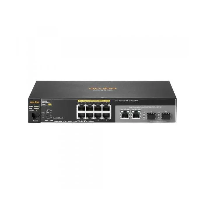 Commutateur - HPE - Aruba 2530-8G-PoE+ - 8 x 10/100/1000 (PoE+) - 2 x SFP Gigabit - Géré Reconditionné - 190,55 € Commutateur - HPE - Aruba 2530-8G-PoE+ - 8 x 10/100/1000 (PoE+) - 2 x SFP Gigabit - Géré Reconditionné Hewlett Packard Enterprise reconditionné disponible sur Cdiscount Seconde Vie | Dero