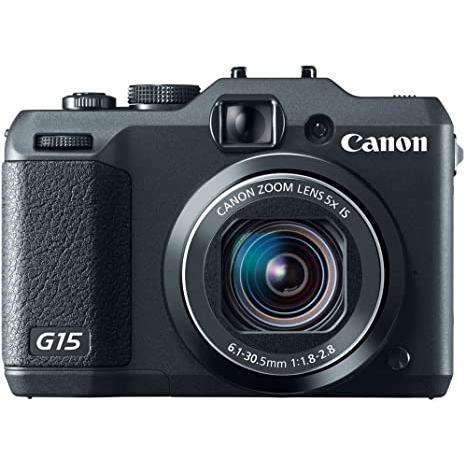 Voir photo 1 de Compact - Canon PowerShot G15 - Noir + Canon Zoom Lens 5x IS 25-300mm f/1.8-2.8 | Dero Compact - Canon PowerShot G15 - Noir + Canon Zoom Lens 5x IS 25-300mm f/1.8-2.8 Reconditionné Canon reconditionné | Dero