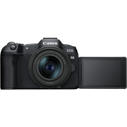 Voir photo 3 de Compact EOS R8 - Noir + Canon RF 24-50mm F4.5-6.3 IS STM 6.3 | Dero Compact EOS R8 - Noir + Canon RF 24-50mm F4.5-6.3 IS STM 6.3 Reconditionné Canon reconditionné photo 3 | Dero