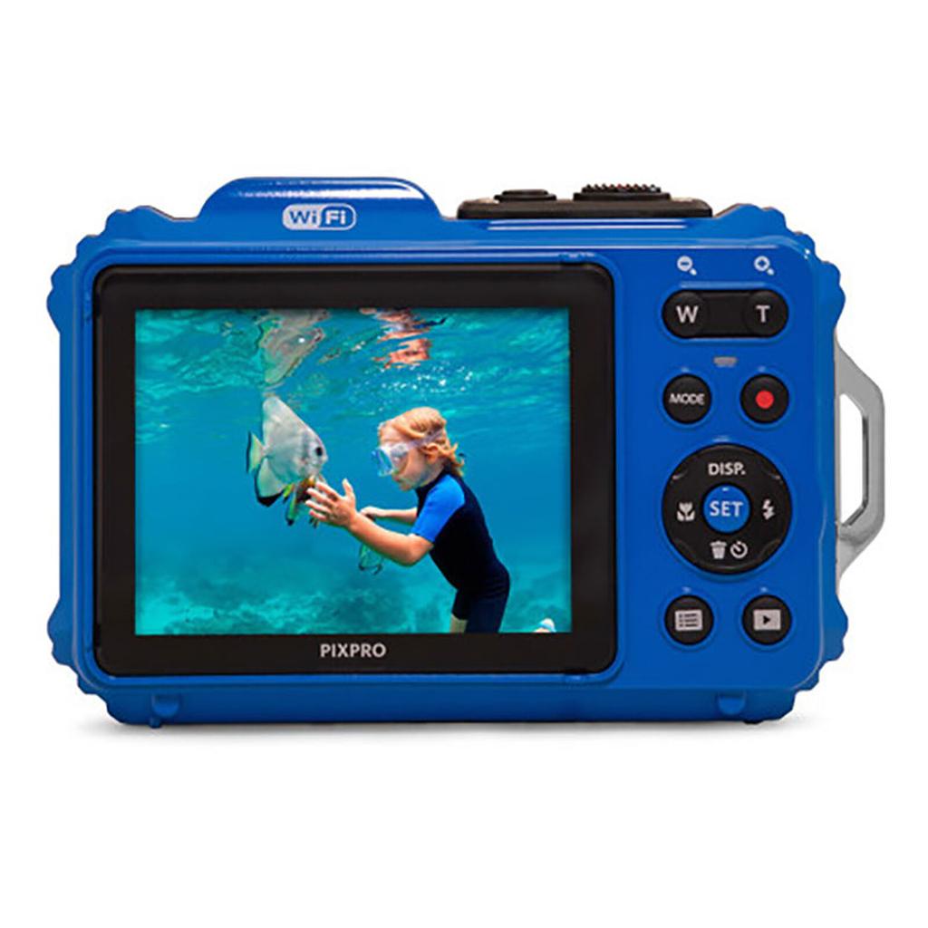 Compact - Kodak Pixpro WPZ2 - Bleu + Kodak Pixpro lens 4x wide 27-108mm f/3.0-6.6 Reconditionné - 190,00 € Compact - Kodak Pixpro WPZ2 - Bleu + Kodak Pixpro lens 4x wide 27-108mm f/3.0-6.6 Reconditionné Kodak reconditionné disponible sur Backmarket