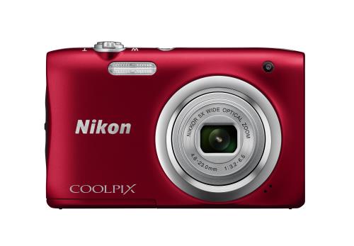 Compact Nikon Coolpix A100 Rouge État correct - 139,95 € Compact Nikon Coolpix A100 Rouge État correct reconditionné disponible sur Fnac