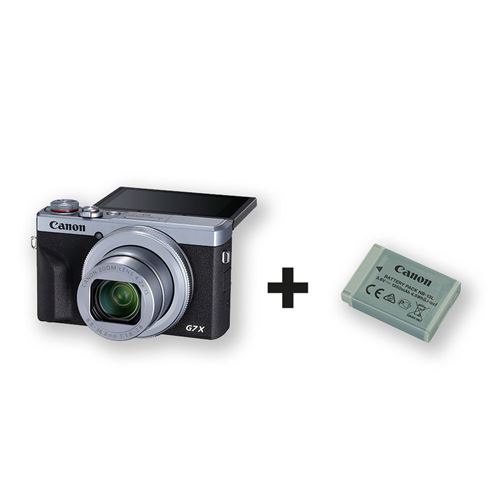 Compact pour Vlogging Canon PowerShot G7X Mark III Silver + 2éme batterie État correct - 799,99 € Compact pour Vlogging Canon PowerShot G7X Mark III Silver + 2éme batterie État correct reconditionné disponible sur Fnac