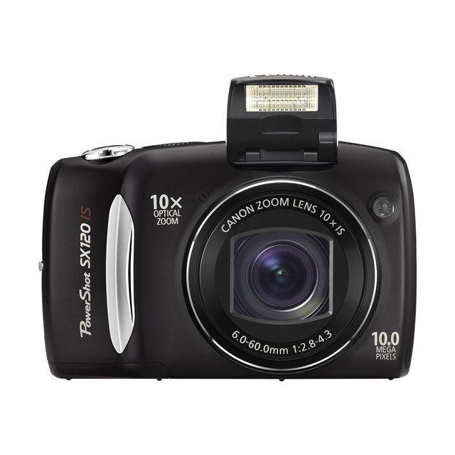 Compact PowerShot SX120 IS - Noir Canon Zoom Lens 6.0-60 mm f/2.8-4.3 Reconditionné Canon reconditionné disponible sur Backmarket | Dero