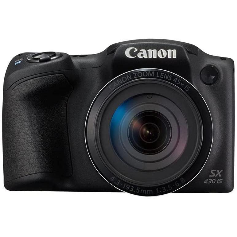 Compact PowerShot SX430 IS - Noir + Canon Zoom Lens 45x IS 24-1080mm f/3.5-6.8 f/3.5-6.8 Reconditionné Canon reconditionné disponible sur Backmarket | Dero