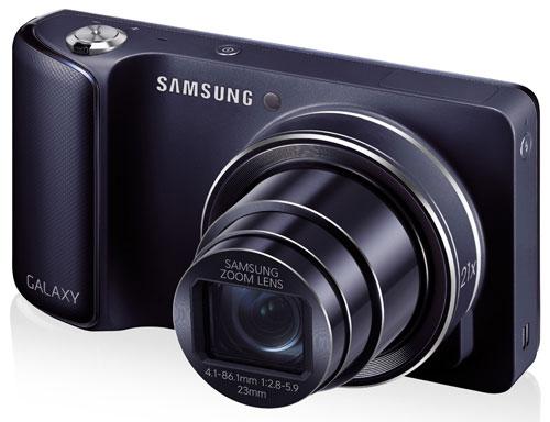 Compact Samsung Galaxy Camera Noir - WiFi - OS Android Jelly Bean 4.1 ™ intégré État correct Samsung reconditionné disponible sur Fnac