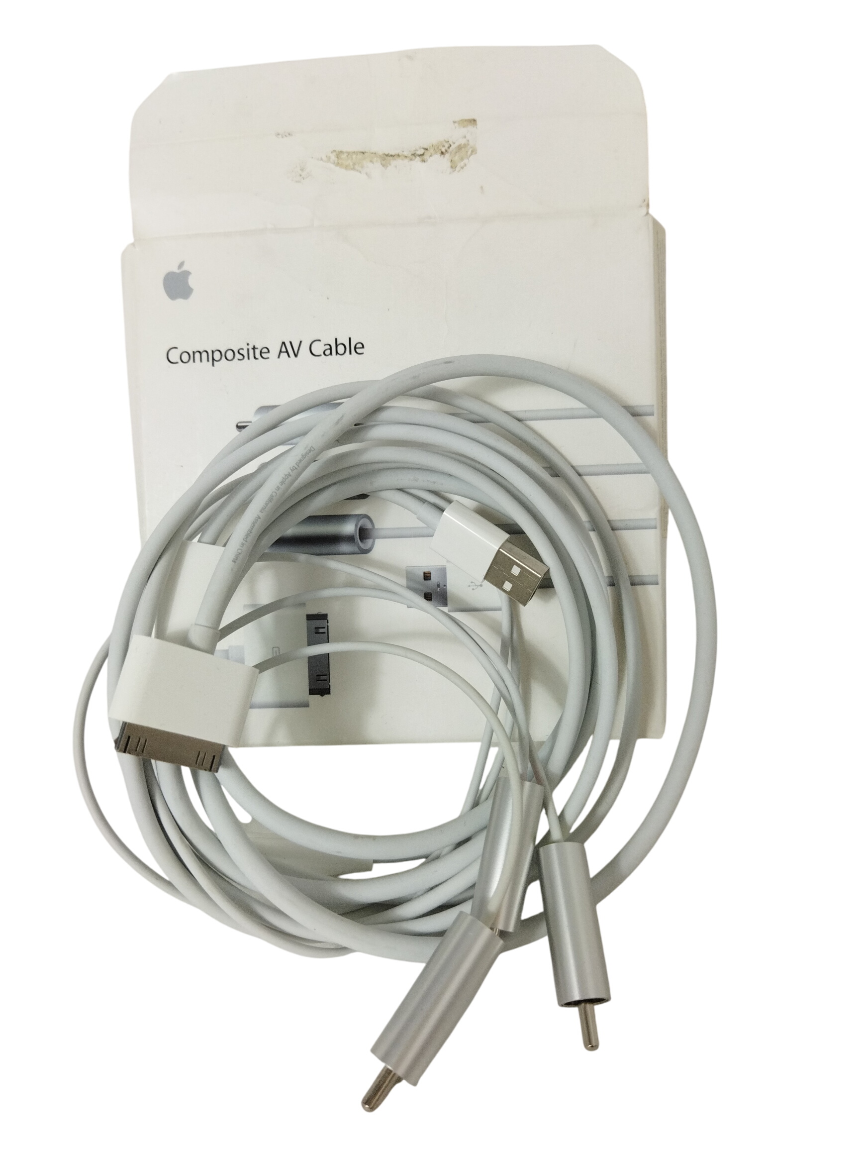 Composite AV Cable modèle ancien pour ipad ou Iphone et autres Très bon état - 14,00 € Composite AV Cable modèle ancien pour ipad ou Iphone et autres Très bon état reconditionné disponible sur Label Emmaüs