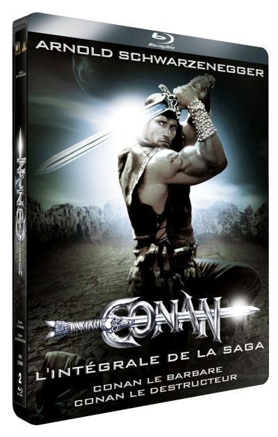 Conan le barbare - Conan le destructeur Coffret 2 Blu-Ray Edition Limitée SteelBook® État correct reconditionné disponible sur Fnac