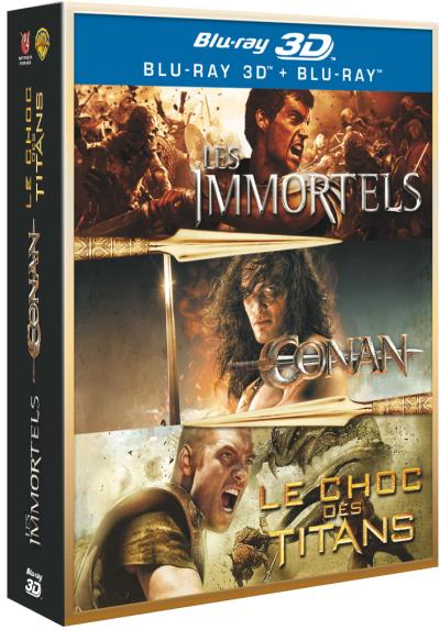 Conan - Les Immortels - Le choc des Titans - Coffret Blu-Ray 3D État correct - 37,67 € Conan - Les Immortels - Le choc des Titans - Coffret Blu-Ray 3D État correct reconditionné disponible sur Fnac