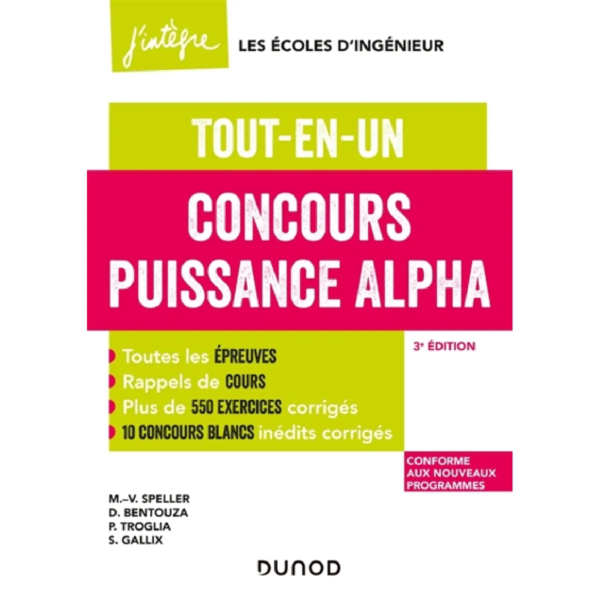Acheter Concours Puissance Alpha : tout-en-un : conforme aux nouveaux programmes État correct - 10,64 € Concours Puissance Alpha : tout-en-un : conforme aux nouveaux programmes État correct N/A (Il ne s'agit pas d'une marque reconditionné disponible sur Rue du Commerce Seconde Vie