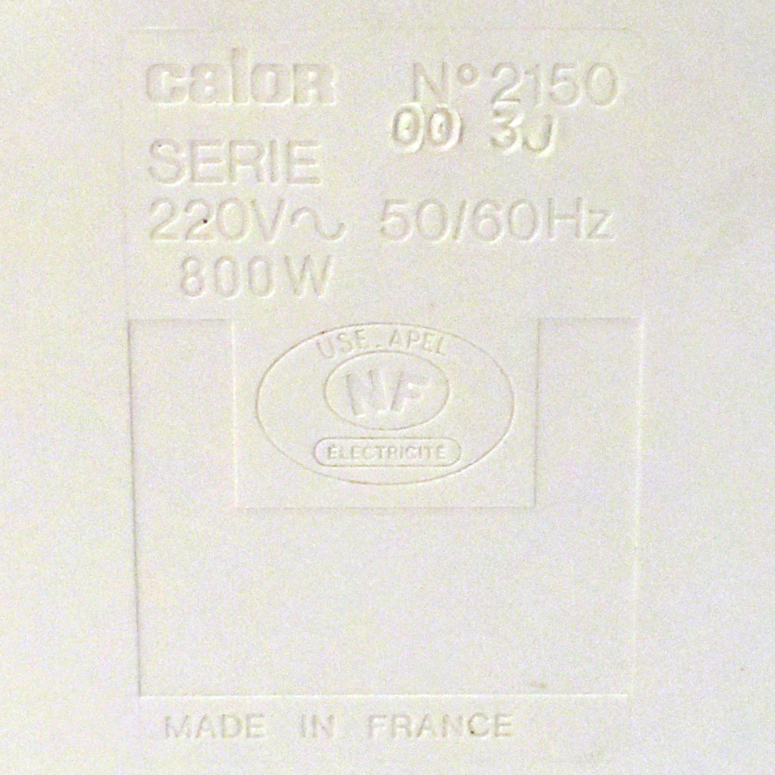 Voir photo 14 de Confiturier à Vapeur Electrique - Calor® 2150 Confiturier à Vapeur Electrique - Calor® 2150 Bon état reconditionné photo 14