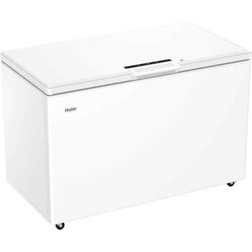 Congélateur Coffre - Haier - Hce420E - Classe E - 89,5 X 132,X 75Cm - 418 L - Blanc État correct Haier reconditionné disponible sur Fnac