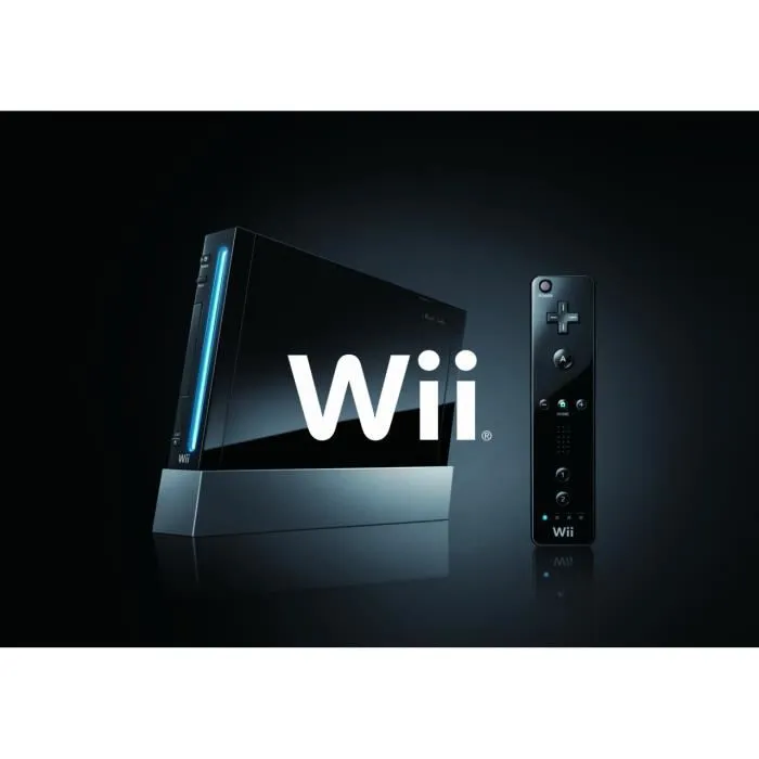 Console de jeu - Nintendo - Wii - Couleur noire - Connectivité sans fil - Alimentation secteur Reconditionné Nintendo reconditionné disponible sur Cdiscount Seconde Vie
