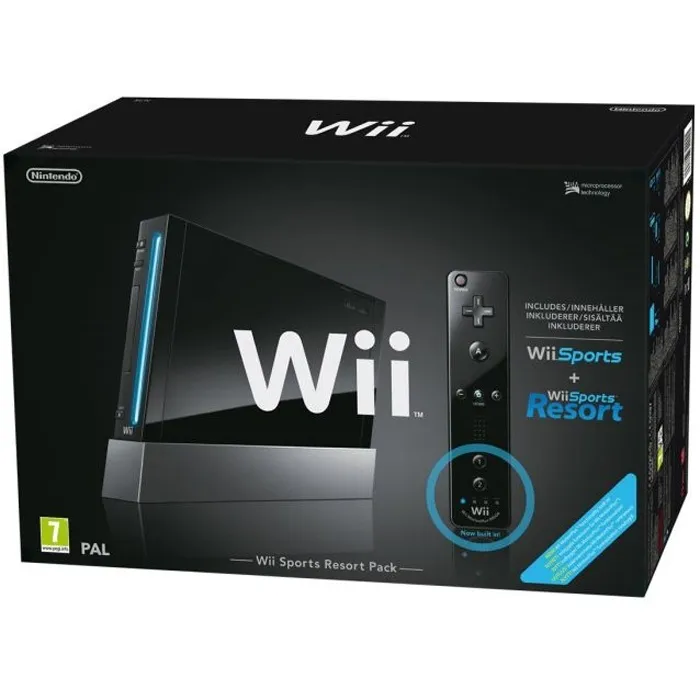 Console de jeu - Nintendo - Wii Sports Resort Pak - Noir - Wii MotionPlus - Bundle refurbished - 124,90 € Console de jeu - Nintendo - Wii Sports Resort Pak - Noir - Wii MotionPlus - Bundle refurbished reconditionné disponible sur Cdiscount Seconde Vie