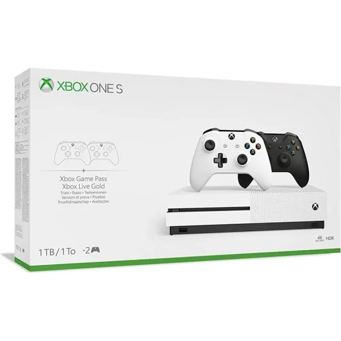 Acheter Console de jeu Xbox One 1 To avec 2 manettes noires - Microsoft refurbished - 261,90 € Console de jeu Xbox One 1 To avec 2 manettes noires - Microsoft refurbished reconditionné disponible sur Cdiscount Seconde Vie