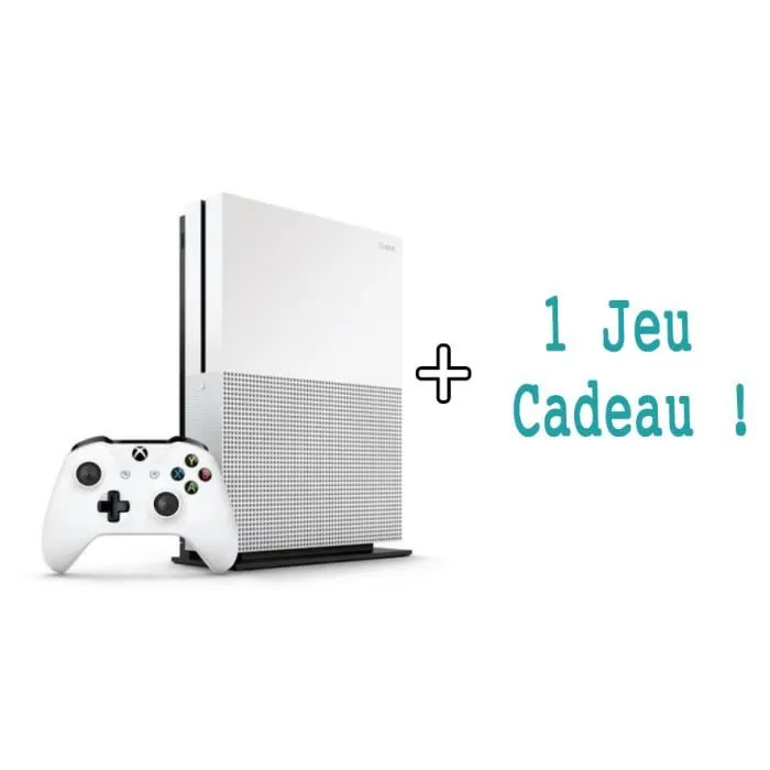 Console de salon - Microsoft - Xbox One S - 1 TO - Blanc - Jeu OFFERT refurbished - 210,00 € Console de salon - Microsoft - Xbox One S - 1 TO - Blanc - Jeu OFFERT refurbished reconditionné disponible sur Cdiscount Seconde Vie