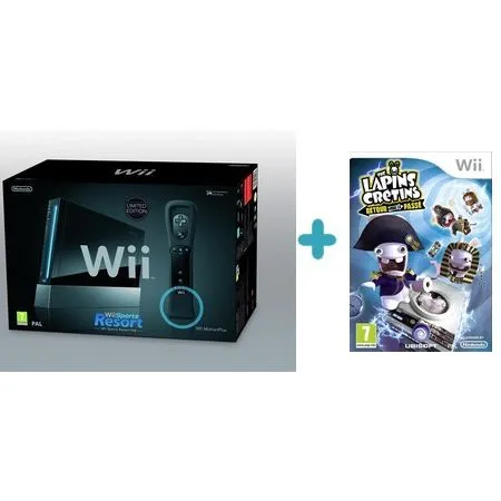 Console de salon - Nintendo Wii Noire - Sports Resort + Lapins Crétins - Bundle - Sans fil Reconditionné reconditionné disponible sur Cdiscount Seconde Vie