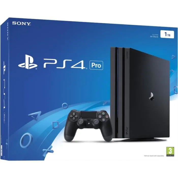 Console de salon - Sony - PS4 Pro - 1 To - Noir - Compatible 4K HDR Reconditionné - 212,90 € Console de salon - Sony - PS4 Pro - 1 To - Noir - Compatible 4K HDR Reconditionné Sony reconditionné disponible sur Cdiscount Seconde Vie