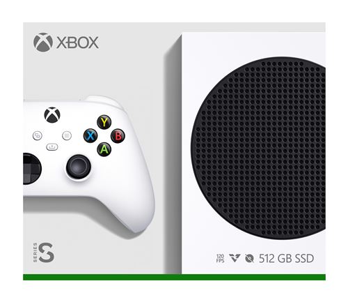 Console Microsoft Xbox Series S 512 Go Blanc État correct Microsoft reconditionné disponible sur Fnac