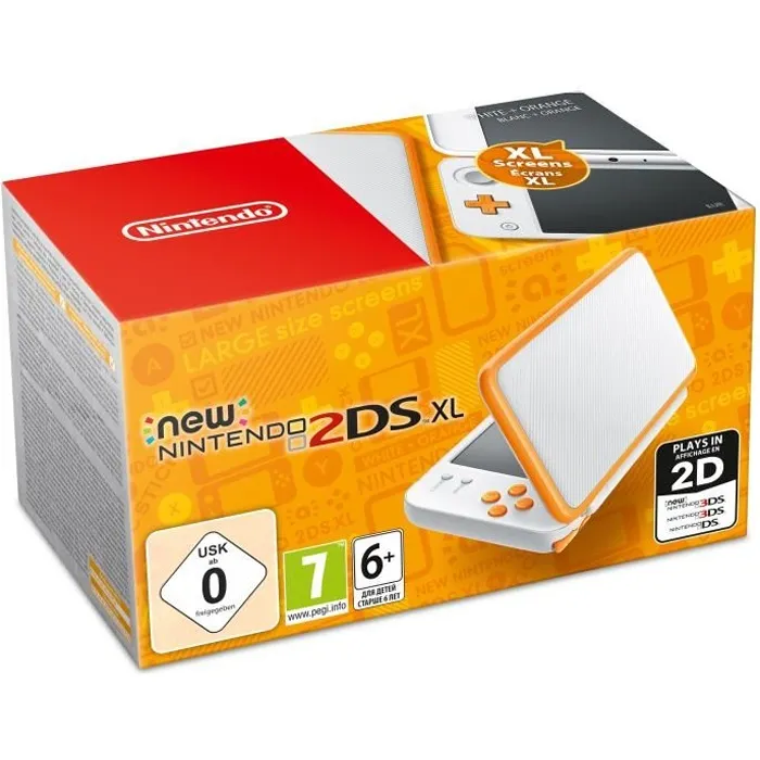 Console New Nintendo 2DS XL • Orange & Blanche refurbished - 417,62 € Console New Nintendo 2DS XL • Orange & Blanche refurbished reconditionné disponible sur Cdiscount Seconde Vie