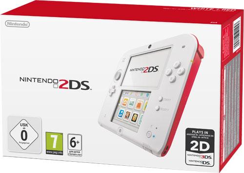 Console Nintendo 2DS Blanc + rouge État correct N/A reconditionné disponible sur Fnac