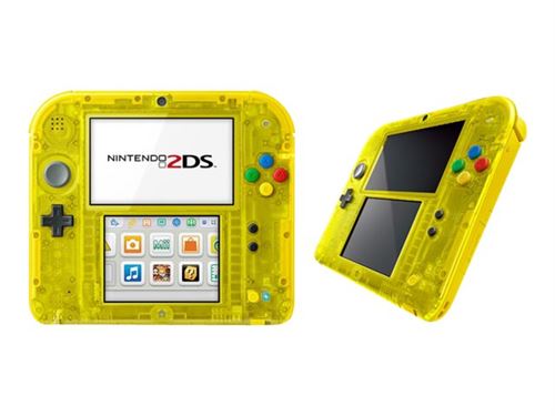 Console Nintendo 2DS Jaune Transparente + Pokémon État correct N/A reconditionné disponible sur Fnac